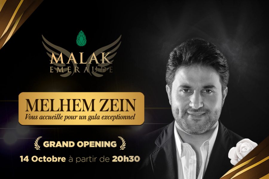 Melhem Zein au Malak Emeraude