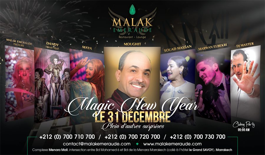 New Year’s Eve at Malak Emeraude